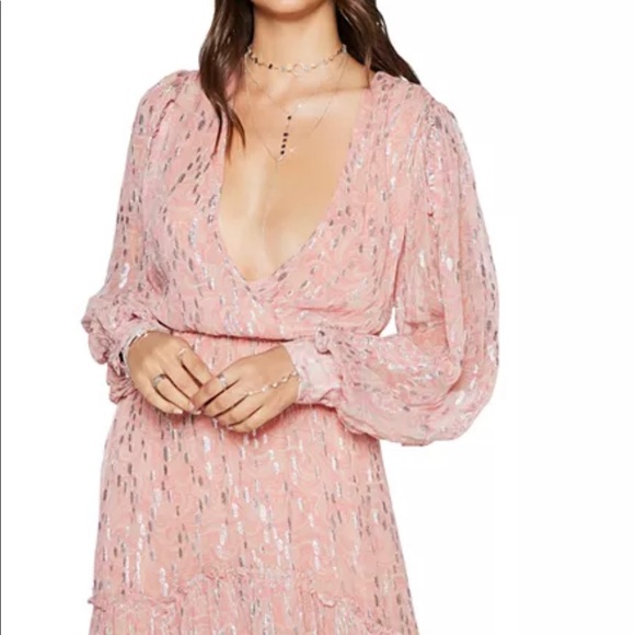 Ramy Brook Metallic Printed Ora Maxi Dress - Picture 5 of 9